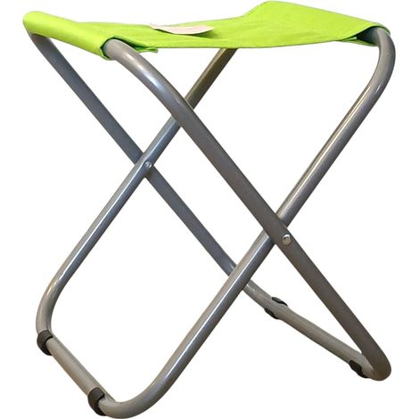 SGABELLO PIEGHEVOLE SIESTA 32X27XH34CM VERDE (1/3)