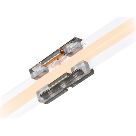 Strip Verbinder 8mm 2Pin für einfarbige COB LED-Streifen IP20 DC24V/5A (1/3)