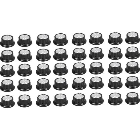 50 boutons de potentiomètre pour interrupteur de lampe, rechange compatible RV24YN 20S, RV24YN 30S, WTH118 2W 20S, WH118 2W 20S (1/5)