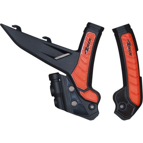 PROTEZIONI TELAIO RACETECH (RTECH) 2025/12 (SET) BI-MATERIALE SUPER GRIP KTM EXC / EXCF 150 / 250 / 300 / 450 / 500 '24, SX 250 / 300 '23-24, SXF 250 / 350 / 450 '23-24, XC / XCF 125 / 250 / 300 / 350