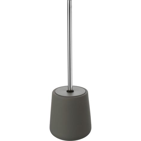 Portascopino Ceramica Grigio Arredo Bagno e Complementi