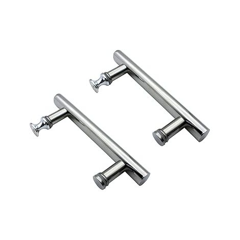 Quadratischer Duschtürgriff, 2er-Pack, Zuggriff-Ersatzteile (1/5)