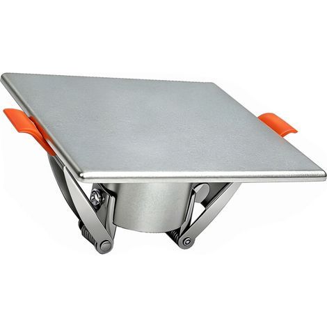 Plaque de couverture de trou en plastique, couvercle de-Argent