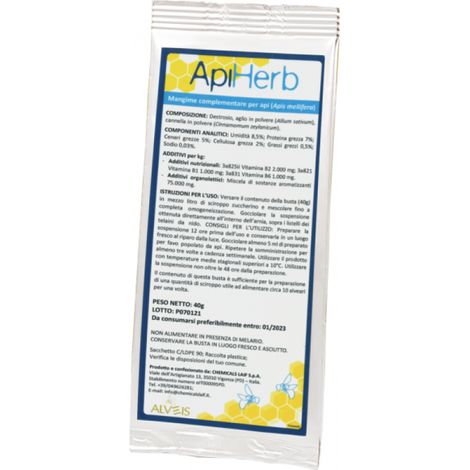 Mangime apiherb alveis - confezione 40g