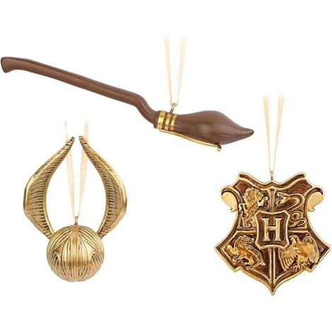 Conjunto de decoraciones de Navidad Harry Potter multicolor Grupo Erik (1/3)