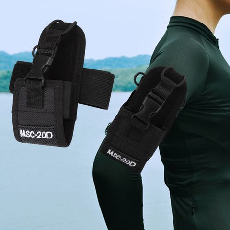 Beyamis Talkie-walkie MSC 20D, radio bidirectionnelle, sac de brassard léger en nylon avec brassard (1/5)