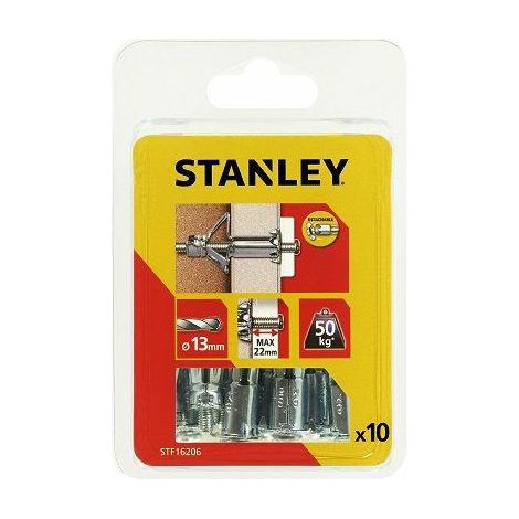 STANLEY KOTWA MET.DO PŁYT G/K 13x75mm 10szt. %%%