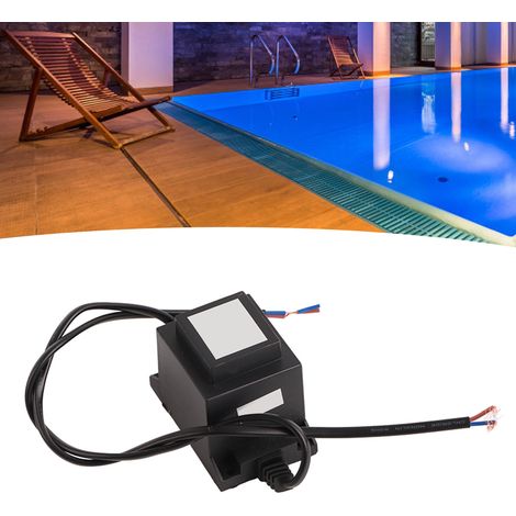 Transformateur LED Etanche 220V vers 12V pour Éclairage Sous-Marin et Extérieur
