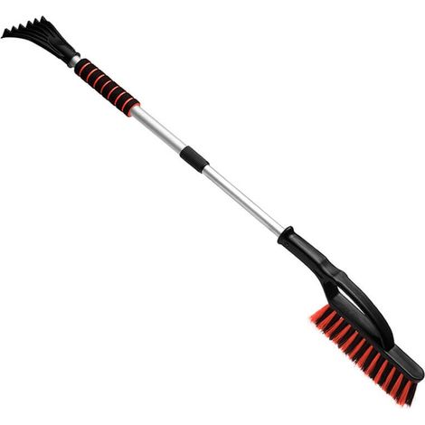 Brosse télescopique, grattoir à neige et à glace, finition soignée NT 87/115 cm
