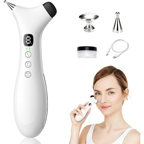 TMJ 3-in-1 Massage Pen, Portable Jaw Relief Device Meridian Massage Tool with Heat and Vibration