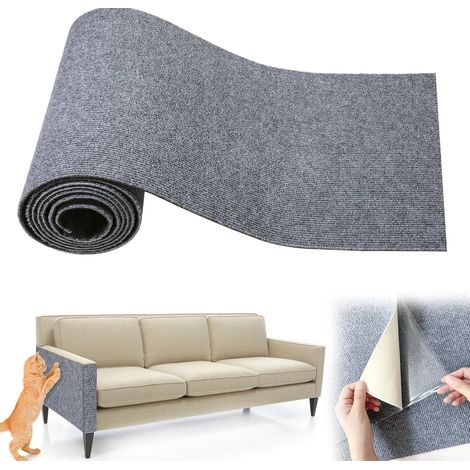 Tapis de scratching de chat Cuttable auto-adhésif Pad en feutre Canapé Protecteur de meubles 40cm x 100cm