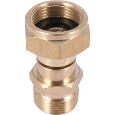 Drehgelenk für Hochdruckreiniger, XU, schlauchloses Anschlussstück, metrisch, verdrehsicher M22 14 mm, 3000 Psi - (1/4)
