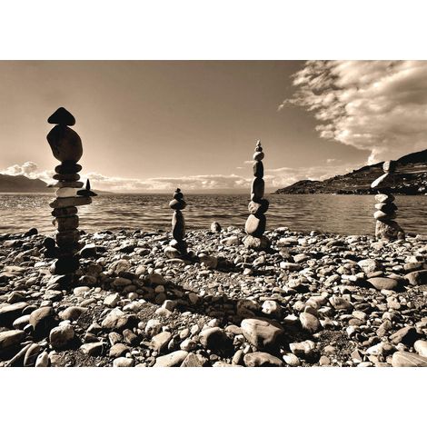 Stone pyramids, photo murale, 160 x 115 cm, 1 part (1/2)