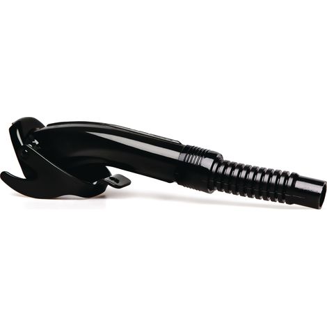 Bec verseur pour essence/diesel sans verrouillage de remplissage défectueux L.280mm l.68mm noir