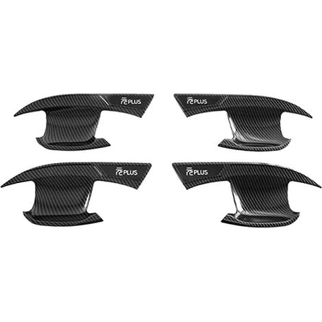 4 autocollants de garniture pour poignée de porte de voiture, accessoire de remplacement pour voiture (1/5)
