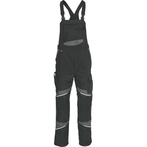 Kübler Latzhose ACTIVIQ cotton+ 3450 schwarz/anthrazit Gr. 102 (1/2)
