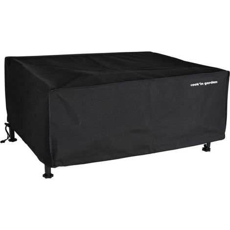 M&S Housse de barbecue et plancha rectangulaire 49x59x21cm Housse déperlante et imperméable en polyester Garantie 2 ans (1/4)