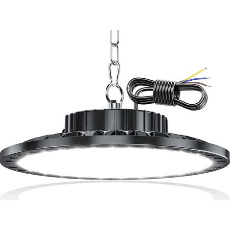 1 Pièces Plafonnier LED, 100W UFO Lumière, 10000LM Blanc Froid, IP65 Imperméable, Pour Garage Atelier (1/5)