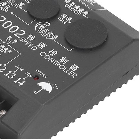 Elektronischer 24-V-Gleichstrom-Drehzahlregler für Dieselgeneratoren mit hoher Stabilität, Drehzahlregler C2002 (1/5)