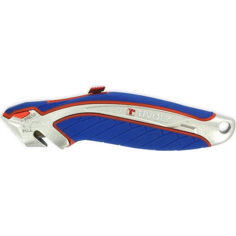Tivoly - Cutter lama retrattile lama trapezoidale corpo in alluminio Falcon Pro 11110622002 (1/3)