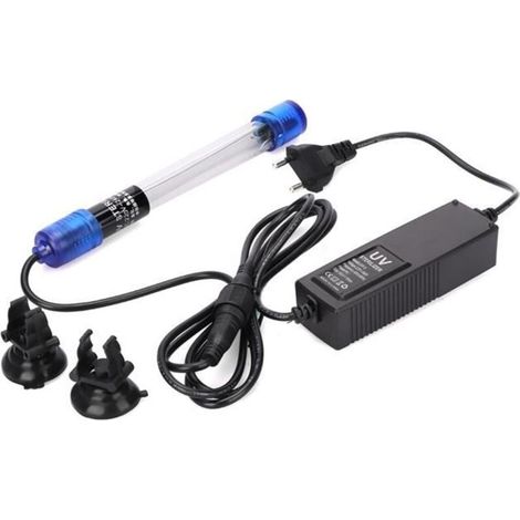 Lampada sterilizzatrice battericida a luce UV impermeabile LAM-220-240V per acquario, 13W (1/3)