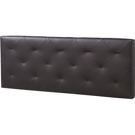 Cabecero De Cama Tapizado BRUNO 150x60 Chocolate