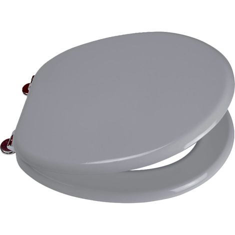Abattant WC uni en bois (1/4)