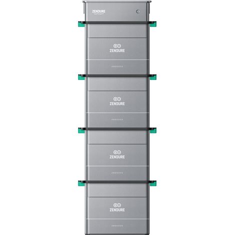 Zendure SolarFlow Ace 1500, KI AC-gekoppelte Energie-Management-System, 1500W AC Eingang, 1500W Ausgangsleistung, mit 4xAB2000X