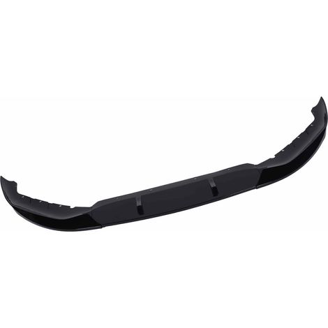 Lèvre de pare-chocs avant, spoiler, lame de mentonnière pour BMW Série 5 G30 G31 LCI M Sport (2021-2023), noir brillant (1/5)