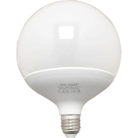 Ampoule E27 LED 25W 220V G140 300° Globe - Blanc Neutre  - SILUMEN