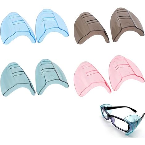 Lot de 4 protections latérales pour lunettes de sécurité, lunettes de sécurité (1/3)