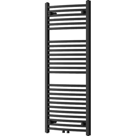 Grzejnik de salle de bain Mexen Ares 1200 x 500 mm, 531 W, noir - W102-1200-500-00-70