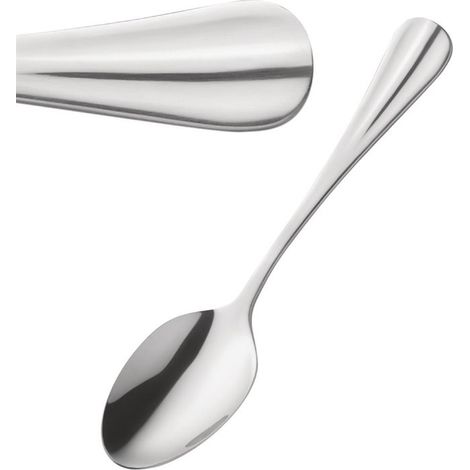 Cuillères à Dessert pour Restaurant en Inox Lot de 12 Baguette Amefa