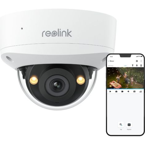 Reolink 2K+ 5MP PoE Überwachungskamera Outdoor, Farbnachtsicht, IK10 Vandal, Intelligente Erkennung, Zwei-Wege-Audio, Zeitraffer, IP67 (1/5)