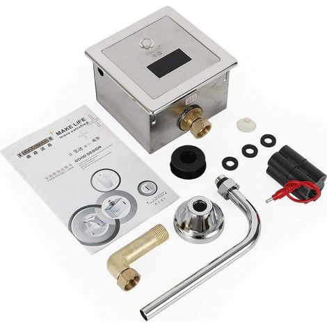 Elektronische Spülung, hygienische automatische wassersparende elektronische Spülung Urinsensor Urinal Induktive Toilettenspülung, Urinal Induktive Toilettenspülung