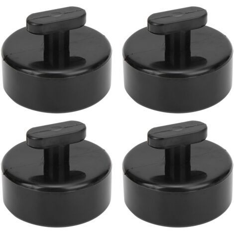 Rondelle di sollevamento in gomma nera, accessorio automobilistico adatto per Corvette C5 C6, 4 pezzi (1/4)