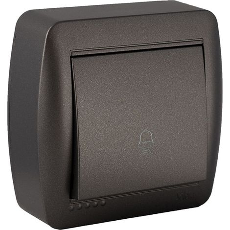 Pulsador Campana 10A 250V de Superficie Serie Mural