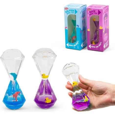 Sanduhr mit Delfinen oder Entenmischung