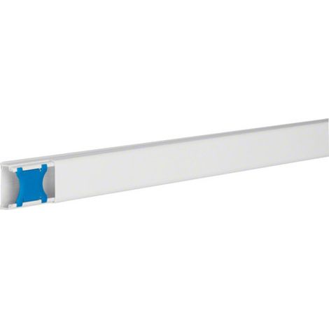 Hager – Moulure 16 x 30mm longueur 2.10m – Blanc pur – Pour installation électrique – Compatible avec supports standards