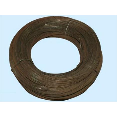 Filo cotto nero No 11 - mm. 1,6  - Kg. x 100 mt.: 1,600 - Cf. 25 Kg