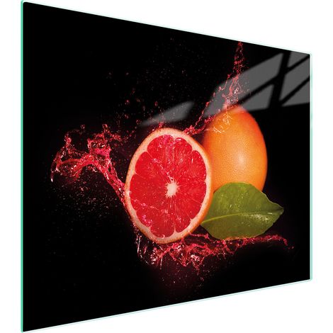 Glasschneidebrett 52x40 Grapefruit (1/5)