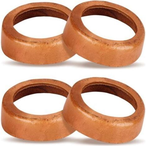 Accessorio per pompa da giardino: Set di 4 manicotti per pistone per pompa manuale - Pompa da giardino - Tipo 75 - Manicotto in pelle - Pompa manuale - Pezzo di ricambio - Guarnizione in pelle tipo 75 (1/5)