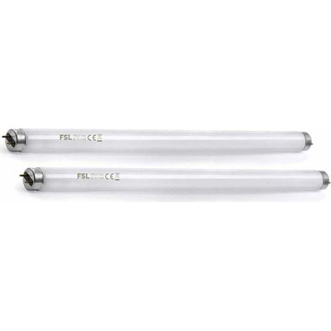 10W T8 Tube Neon UV, 13.1 Pouces Fluorescent Ampoule Anti Insectes, Remplacement Lampe pour Tue Mouche 20W