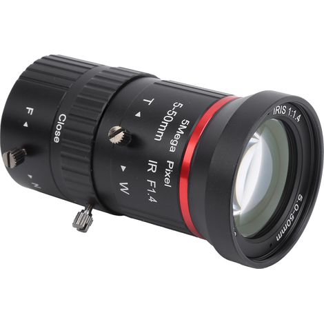 TOIVIZE-Zoom Lens CCTV Professionnel 5MP Zoom Manuel CS FL5‑50mm Aluminium Alloy (1/4)
