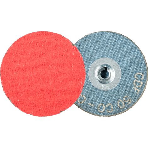 PFERD TOOLS COMBIDISC Keramikkorn Mini-Fiberscheibe CDF Ø 50mm CO-COOL50 für Stahl und Edelstahl 100 Stk (1/4)