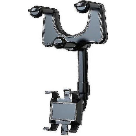 Support de téléphone de voiture rotatif à 360° - Fixation au rétroviseur (1/3)