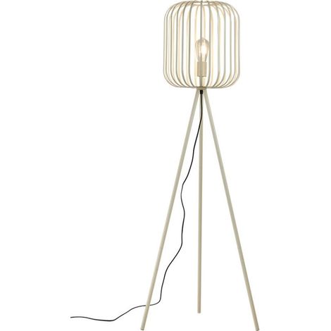 Lampadaire LED décoratif 1xE27 23W IP20 – Métal beige (1/4)