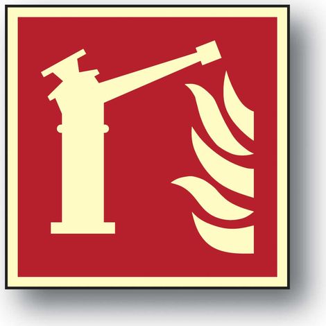 ZP-14 Schild 15x15 Brandschutzschild Feuerlöschpistolen