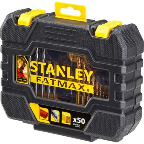 Stanley - Set di 50 punte da trapano e inserti per avvitare STA88542-XJ (1/3)
