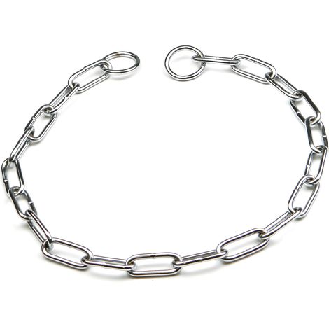Utilia Pet COLLARE CROMATO STRANGOLO SALVAPELO mm. 500 6.00 pz